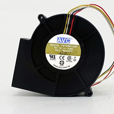 F9733B12MT 12V Blower 12V 0.95A 979433mm Turbo Fan