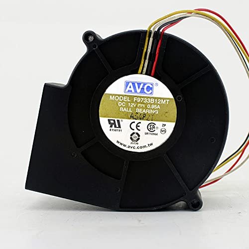 F9733B12MT 12V Blower 12V 0.95A 979433mm Turbo Fan