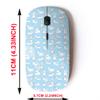 2.4G Wireless Mouse with Cute Pattern Design for All Laptops and Desktops with Nano Receiver - Cartoon Dogs on view 2