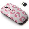 2.4G Wireless Mouse with Cute Pattern Design for All Laptops and Desktops with Nano Receiver - Cute Baby Little Bunny view 1