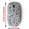 2.4G Wireless Mouse with Cute Pattern Design for All Laptops and Desktops with Nano Receiver - Boston Terrier Dog view 2
