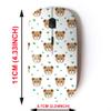 2.4G Wireless Mouse with Cute Pattern Design for All Laptops and Desktops with Nano Receiver - Cute Bear Grass view 2