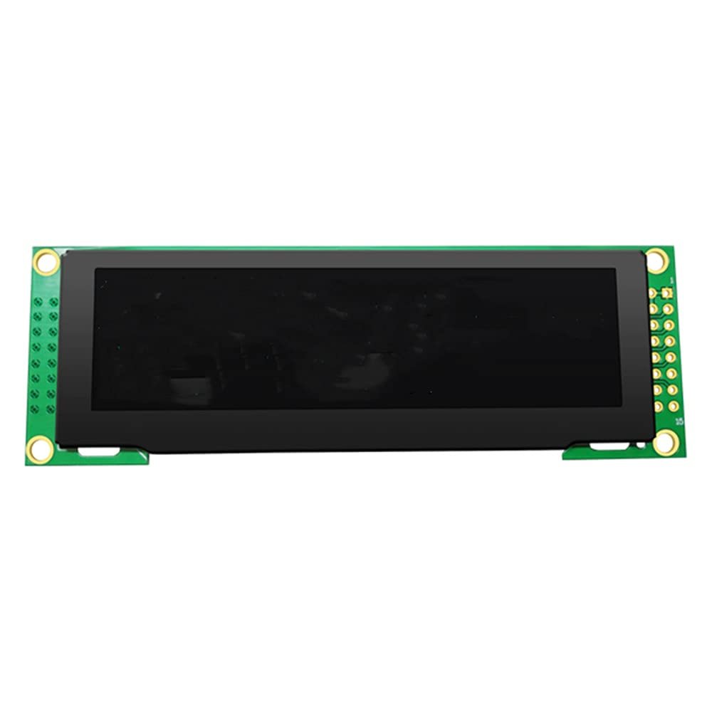 Taidacent RS232 UART Serial SPI 5V 3.3V Blue Yellow White Character LCD Display 256 * 64 25664 Dots Graphic 3.12 Inch OLED Screen (5V, SPI, White Color)