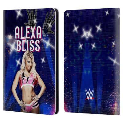 Head Case Designs Officially Licensed WWE LED Image Alexa Bliss Leather Wallet Case Compatible with Kindle Paperwhite 1/2 / 3