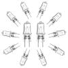 G8 Halogen Bulb 35W 120V T4 JCD Type G8 Base Bi-Pin Xenon Light Bulbs, Dimmable with Long Lasting Lifespan, G8 Halogen Light Bulbs for Under Cabinet Puck Lighting Replacements, Warm White, 12 Packs view 1