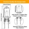 G8 Halogen Bulb 35W 120V T4 JCD Type G8 Base Bi-Pin Xenon Light Bulbs, Dimmable with Long Lasting Lifespan, G8 Halogen Light Bulbs for Under Cabinet Puck Lighting Replacements, Warm White, 12 Packs view 2