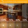 G8 Halogen Bulb 35W 120V T4 JCD Type G8 Base Bi-Pin Xenon Light Bulbs, Dimmable with Long Lasting Lifespan, G8 Halogen Light Bulbs for Under Cabinet Puck Lighting Replacements, Warm White, 12 Packs view 4