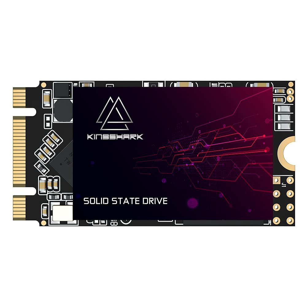 Kingshark M.2 2242 SSD 64GB Ngff Internal Solid State Drive High-Performance Hard Drive for Desktop Laptop SATA III 6Gb/s Includes SSD (64GB, M.2 224