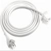 WESAJJ Replacement Power Adapter Extension Cord Compatible for iMac 20 inch 21.5' 24 inch 27 inch Power Supply Cord, white view 1