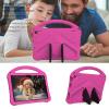 Simicoo Fire HD 10 11th 13th Generation 2021 2023 10.1 Kids Tablet case, Light EVA Foam Shockproof Rugged Kids case with Kickstand Handle Holder Kid-Proof Case for for Kids boy Girl Gift (Rose) view 2