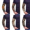 Geyoga 12 Pcs Tattoo Sleeves Fake Arm Sleeves Cover Realistic Soft Elasticity UV Protection for Men Women Working(One Size) view 2