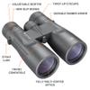 Bushnell Legend 10x50 Binoculars Waterproof Fully Multi-Coated Roof Prism view 2