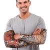 Geyoga 12 Pieces Tattoo Sleeves Set Fake Arm Sleeves Cover Realistic Soft Elasticity Arm Protection for Men Women Working (One Size) view 2