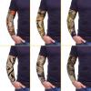 Geyoga 12 Pieces Tattoo Sleeves Set Fake Arm Sleeves Cover Realistic Soft Elasticity Arm Protection for Men Women Working (One Size) view 4