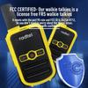 Radtel RT12 Rechargeable Walkie Talkies for Adults Long Range Handheld FRS Two Way Radio 16CH Handsfree VOX for Camping Hiking (4 Pack) (Yellow) view 4