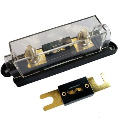 TOTMOX ANL-H6 Fuse Holder Kit Electrical Protection ANL Fuse Fuse Block Fuses for Car Vehicles Audio Amplifier System