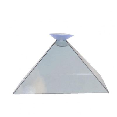Froiny 2 Pcs Hologram Pyramid Phone Display Projector Smartphone Video Stand Desktop Mobile Holder, One Size
