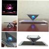 Froiny 2 Pcs Hologram Pyramid Phone Display Projector Smartphone Video Stand Desktop Mobile Holder, One Size view 3