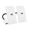Cable Matters 2-Pack 1-Port 8K HDMI Wall Plate, Supports [8K@60Hz, 4K@120Hz, VRR, ALLM, HDR, HDCP 2.3], HDMI Wall Outlet, White view 1