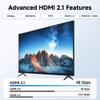 Cable Matters 2-Pack 1-Port 8K HDMI Wall Plate, Supports [8K@60Hz, 4K@120Hz, VRR, ALLM, HDR, HDCP 2.3], HDMI Wall Outlet, White view 3