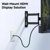 Cable Matters 2-Pack 1-Port 8K HDMI Wall Plate, Supports [8K@60Hz, 4K@120Hz, VRR, ALLM, HDR, HDCP 2.3], HDMI Wall Outlet, White view 4