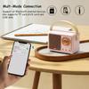 Baolira Retro Bluetooth Speaker, Portable Wireless Speaker with Crystal Clear Stereo Sound Rich Bass, Best Birthday Gifts Ideas for Women Teenage (Pink) view 2