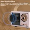 Baolira Retro Bluetooth Speaker, Portable Wireless Speaker with Crystal Clear Stereo Sound Rich Bass, Best Birthday Gifts Ideas for Women Teenage (Pink) view 3