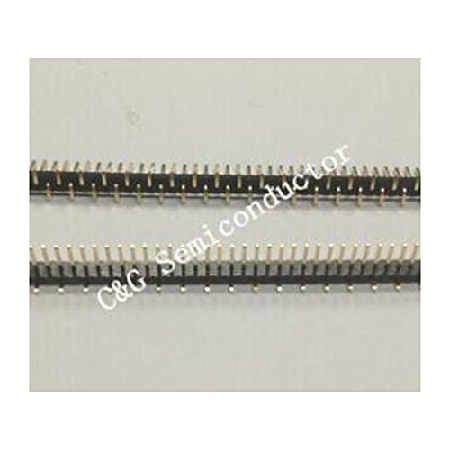 5pcs SMD SMT 1X40 40 Pin 2.54 mm 2.54mm 40pin Single Row Male Pin Header Connector for PCB Board