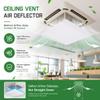 DOITOOL Air Vent Deflector for Ceiling 11.8x11.8 Inch view 4