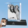 3D Crystal Photo with LED Light Base, Personalized Gifts with Your Own Photo, Laser Engraving 3D Pictures and Customized Text, Large view 1