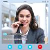 Arama USB Headset with Microphone Noise Cancelling & in-line Call Controls, Ultra Comfort 3.5mm Wired Headset for Cell Phone, Computer Headset with Mute for PC Laptop Skype Webinar Home Office view 2