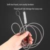 JSONO Refrigerator car sunroof Drainage Internal Long Hose Nylon Spring Fridge Drain Hole Dredging Tool Bendable Frozen Water Clog Remover Cleaning Brush for Kitchen Drain Pipe(155+6cm) view 2