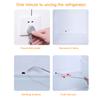 JSONO Refrigerator car sunroof Drainage Internal Long Hose Nylon Spring Fridge Drain Hole Dredging Tool Bendable Frozen Water Clog Remover Cleaning Brush for Kitchen Drain Pipe(155+6cm) view 4