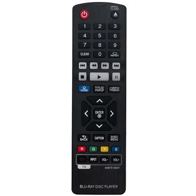 AKB75135301 Replacement Remote Control Applicable for LG Ultra HD Blu-ray Player UP970 UBKC90 UBKM9