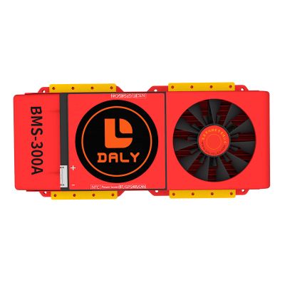 DALY SMART BMS Li-ion 7S 24V 300A with Programmable Bluetooth Module and Common Port Cooling Fan