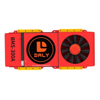 DALY SMART BMS LiFePo4 4S 12V 300A with Programmable Bluetooth Module and Common Port Cooling Fan
