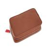 Pack & Smooch Cable Organizer Tech Case Longford | Vegetable-Tanned Leather | Handmade in Germany | Light Brown view 2