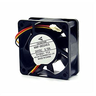 MMF-06D24ES-FC4 24V Fan 24V 0.10A 606025mm 3-Wire Inverter Cooling Fan