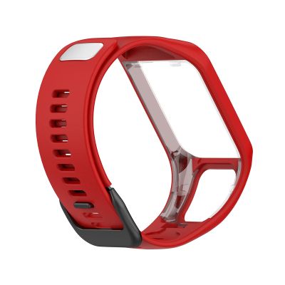 ICRPSTU Compatible with Tomtom Runner 2 3,Spark 3,Golfer 2,Adventurer - Silicone Replacement Strap Bracelet Wristband - GPS Smart Watch Accessories