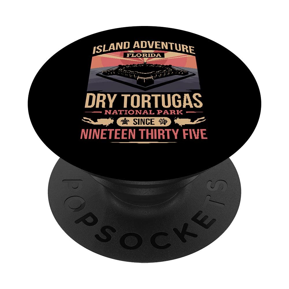 Dry Tortugas Island National Park US Key West Florida PopSockets Swappable PopGrip