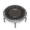 JumpSport 350f Indoor Heavy Duty Lightweight 39-Inch Folding Fitness Trampoline with Handle Bar Accessory, Black view 2