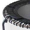 JumpSport 370 PRO Indoor Lightweight Heavy Duty 39-Inch Heavy Duty Fitness Trampoline with Handle Bar Accessory and Adjustable Tension Bungees, Black view 3