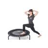 JumpSport 370 PRO Indoor Lightweight Heavy Duty 39-Inch Heavy Duty Fitness Trampoline with Handle Bar Accessory and Adjustable Tension Bungees, Black view 4