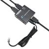 FAzuFlt HDMI Splitter, 1 in 2 Out Video Signal Distributor, Aluminum Alloy, high Definition HDMI Splitter, HDMI 2.0 1080P/ 3D/ 4K view 4
