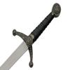 SZCO 16" Silver Spear-Point Replica Medieval Celtic Knot Knife with Scabbard view 4