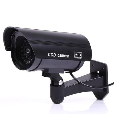Dummy Camera Fake Security CCTV Dome Camera with Flashing Red Guard against theft proof to steal