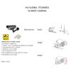 Dummy Camera Fake Security CCTV Dome Camera with Flashing Red Guard against theft proof to steal view 3