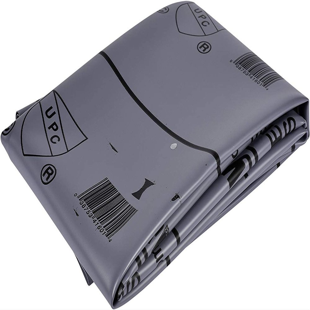 Shower Pan Liner 40 mil PVC Grey 6' x 5'