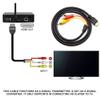 Eanetf HDMI to RCA Cable, 1080P 5ft/1.5m HDMI Male to 3-RCA Video Audio AV Cable Connector Adapter Transmitter for TV HDTV DVD (NO Signal Conversion Function) view 2