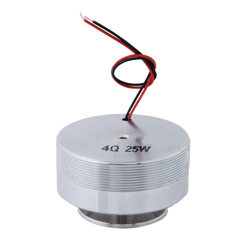 2Inch Resonance Speaker, 50MM All Frequency Resonance Speaker Vibration Strong Bass Louderspeaker(4 25W)
